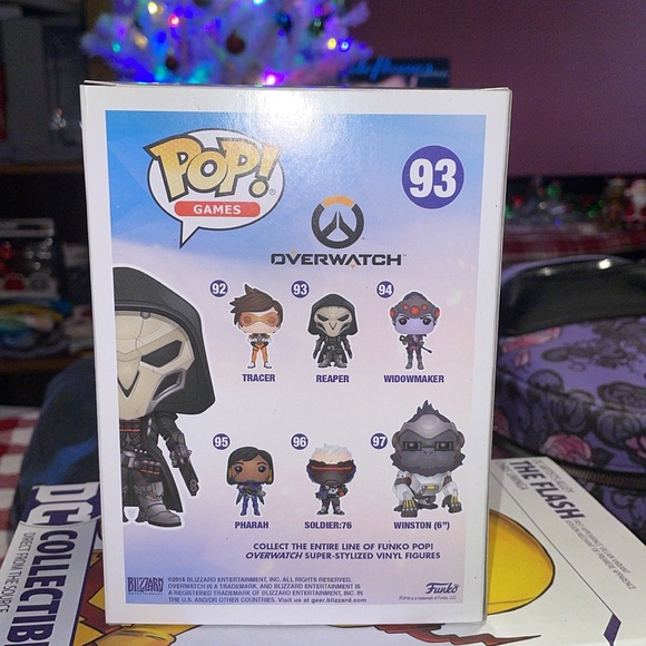 Reaper #93 (Box Lunch Exclusive) Funko POP! Games: Overwatch (2016) - Picture 3 of 3